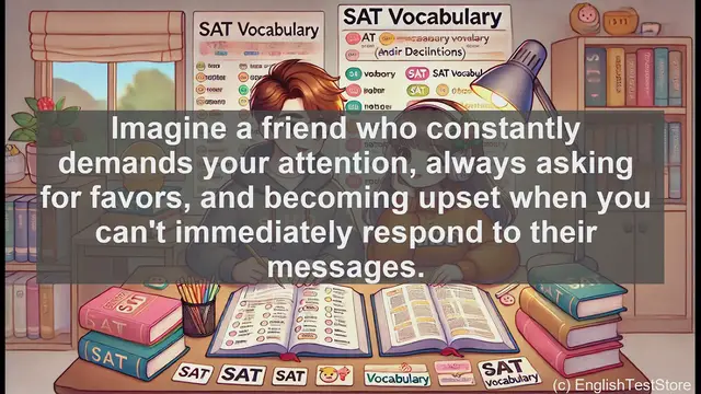 Video thumbnail for 5000 Must Know SAT Vocabulary - Understanding 'Needy': From Clingy Friends to Social Support