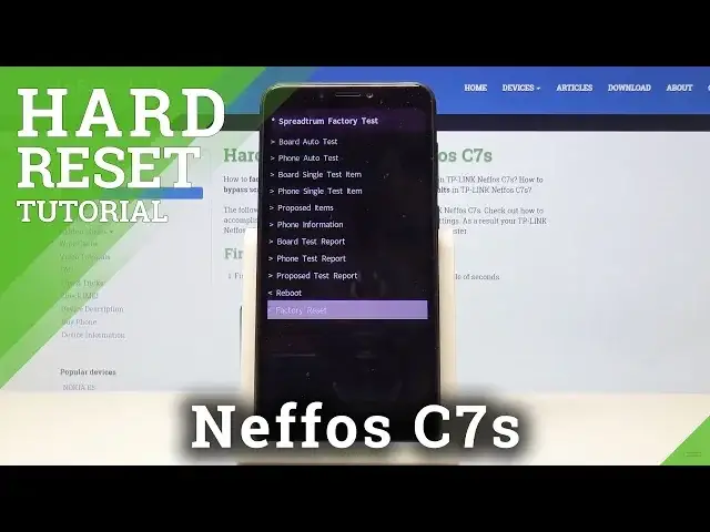Video thumbnail for Hard Reset TP-LINK Neffos C7s - Format by Factory Mode / Remove Pattern