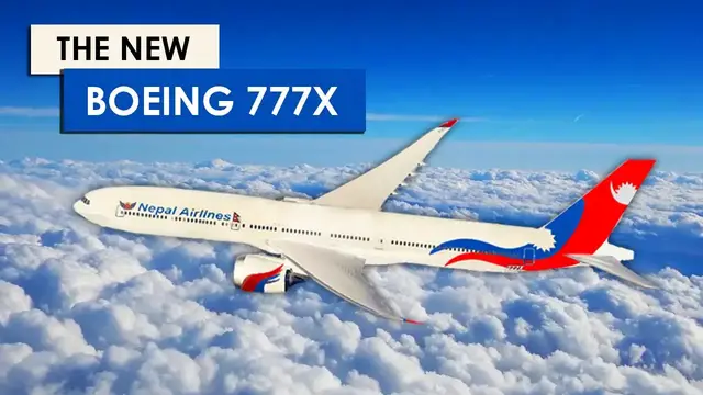 'Video thumbnail for Boeing 777X (modern advanced plane)'