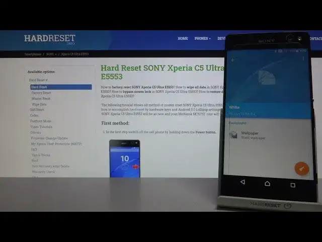 Video thumbnail for How to Check All Possible SONY Xperia C5 Themes - Change Phone Theme