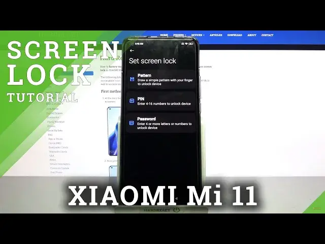 'Video thumbnail for How to Set Up Screen Lock on XIAOMI Mi 11 – Change Lock Method'