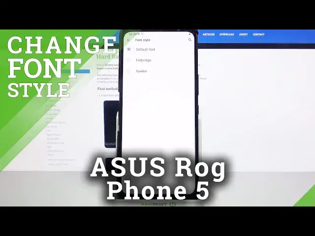 'Video thumbnail for How to Change Font Style on ASUS Rog Phone 5 – Set Up Font Size'