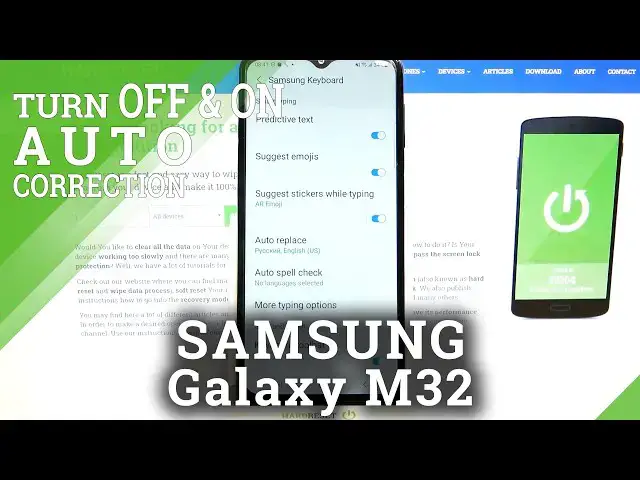 'Video thumbnail for Keyboard Text Correction Option – SAMSUNG Galaxy M32 and Text Writing'