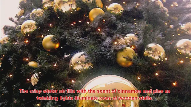 Video thumbnail for How Do People Celebrate Christmas With Outdoor Holiday Markets?