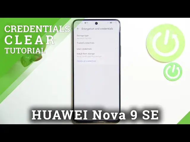 'Video thumbnail for How to Clear Credentials on HUAWEI Nova 9 SE - Remove Credentials'