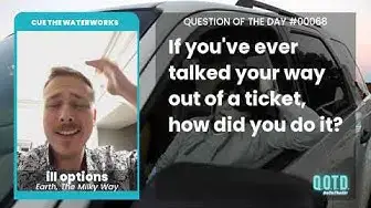 Video thumbnail for ill options isn't proud of how he got out of his ticket. Hey, whatever works!