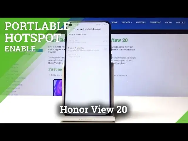 'Video thumbnail for How to Enable Wi-Fi Hotspot on Honor View 20 - Turn On Portable Hotspot'