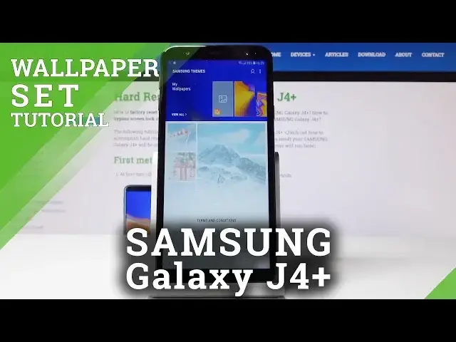 Video thumbnail for How to Change Wallpaper in SAMSUNG Galaxy J4+ - Update Screen