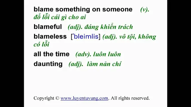 Video thumbnail for Learn English Vocabulary - Grade 12 - Unit 05 - Lesson 01