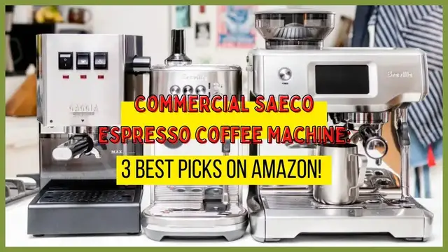 Video thumbnail for Commercial Saeco Espresso Coffee Machine: 3 Best Picks on Amazon!