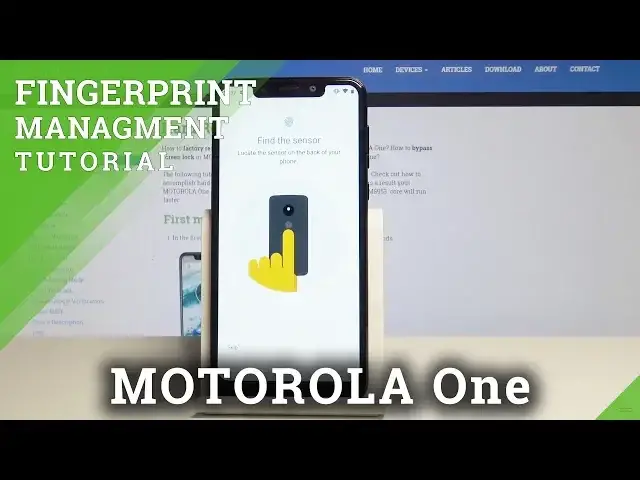 'Video thumbnail for How to Add Fingerprint in MOTOROLA One - Set Up Fingerprint Unlock'