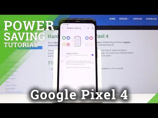 'Video thumbnail for How to Use Adaptive Battery in GOOGLE Pixel 4 – Keep Apps in Memory'