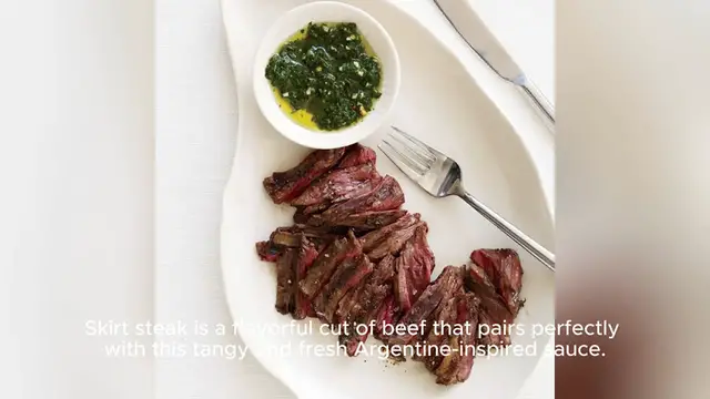 Video thumbnail for skirt steak recipe