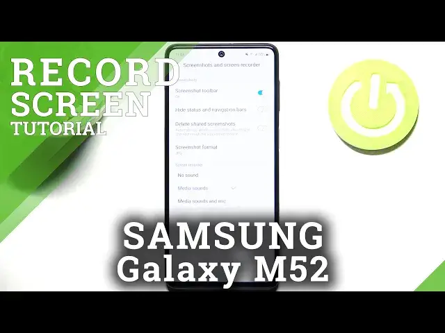 'Video thumbnail for How to Adjust Screen Recorder Sound Settings in SAMSUNG Galaxy M52 – Set Up Screen Recorder'