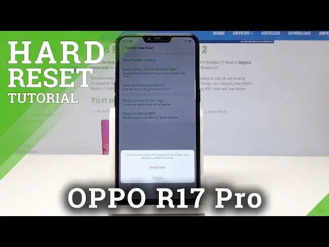 Video thumbnail for Factory Reset OPPO R17 Pro - How to Delete All Data in OPPO