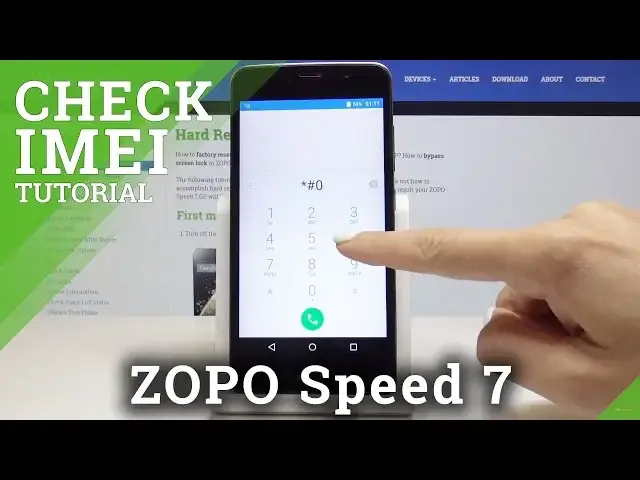 Video thumbnail for How to Check IMEI in ZOPO Speed 7 - Locate Serial Number