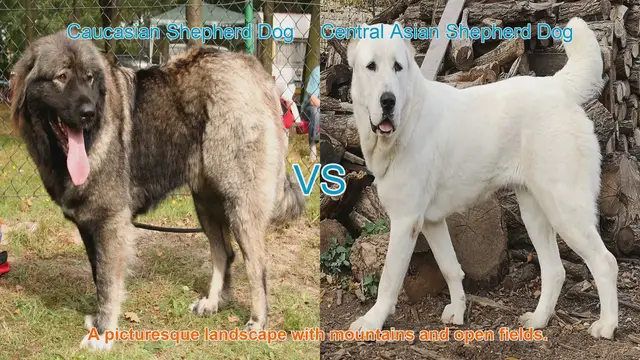 Video thumbnail for Caucasian Shepherd Dog vs. Central Asian Shepherd Dog: A Comparison