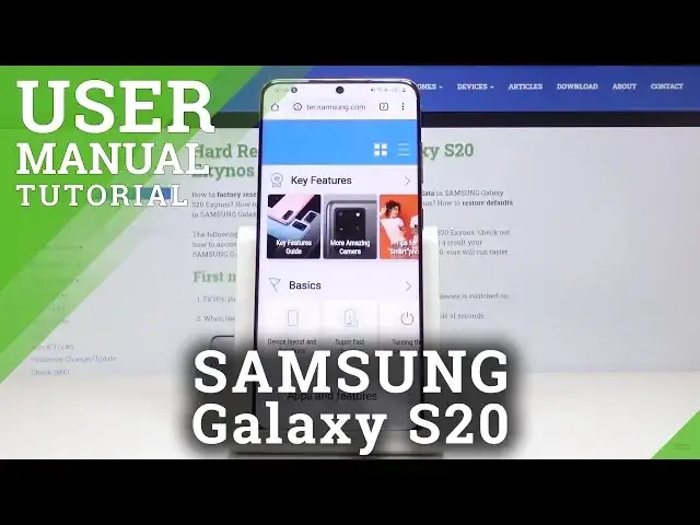 Video thumbnail for How to Open User Manual SAMSUNG Galaxy S20 – Manual Instruction