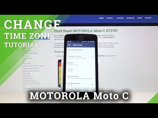 Video thumbnail for How to Change Date & Time in MOTOROLA Moto C XT1757
