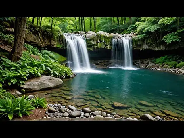 Video thumbnail for Ultimate Relaxing Piano & Waterfall Sounds for Deep Sleep & Meditation