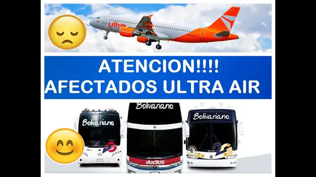 Video thumbnail for Bolivariano y Continental Bus se unen para ayudar a los viajeros afectados por Ultra Air