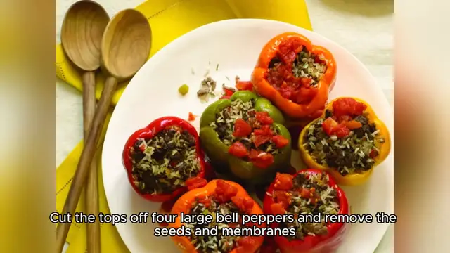 Video thumbnail for Stuffed Peppers recipe