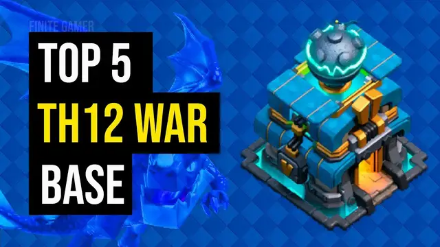 'Video thumbnail for Top 5 TH12 WAR BASE With Link 2022! Best Anti 2 Star TOWN HALL 12 WAR BASE Link | TH12 CWL War Base'