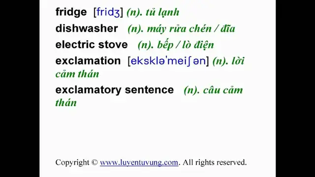 Video thumbnail for Learn English Vocabulary - Grade 7 - Unit 03 - Lesson 01