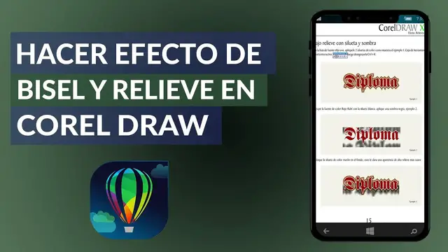 Video thumbnail for Cómo hacer y aplicar efecto de bisel y relieve en COREL DRAW - Muy fácil