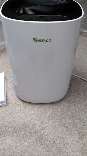 Video thumbnail for Showing my dehumidifier