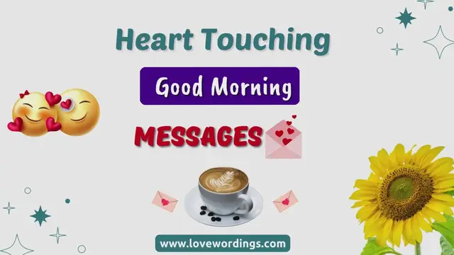 'Video thumbnail for Heart Touching Good Morning Messages, Wishes and Quotes'