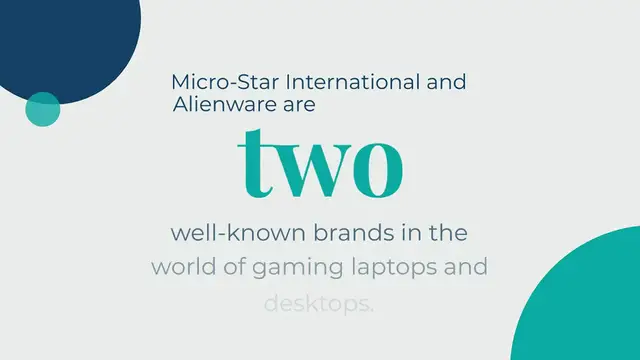 Video thumbnail for MSI vs Alienware