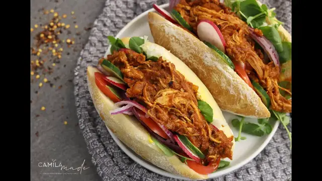 Video thumbnail for Pan con Pollo: The Best Salvadoran Sandwich