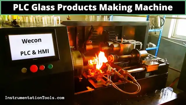 Video thumbnail for PLC in Glass Industry - PLC Glass Products Making Machine