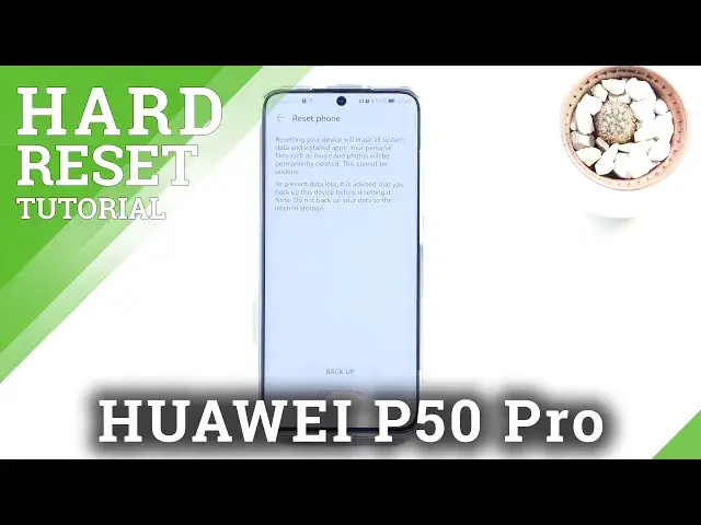 'Video thumbnail for HUAWEI P50 Pro Factory Reset / Wipe All Data / Restore Default Settings'