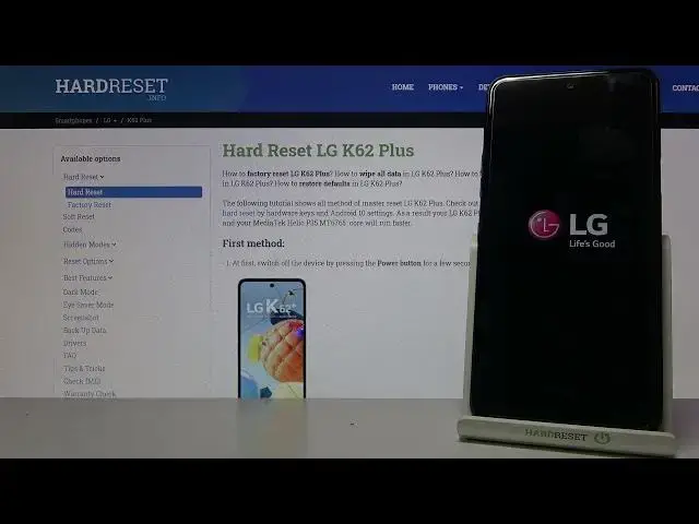 Video thumbnail for LG K62 Plus - Startup Process Presentation
