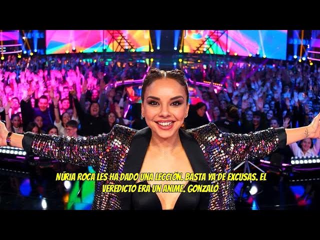 Video thumbnail for En pleno directo de 'La Roca' Nuria Roca enfrenta y deja sin argumentos