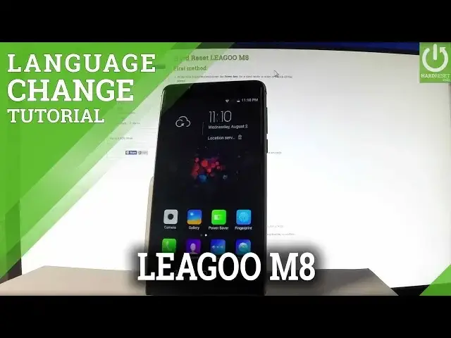 'Video thumbnail for LEAGOO M8 CHANGE LANGUAGE / LANGUAGE SETTINGS'