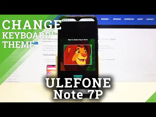 'Video thumbnail for How to Change Keyboard Theme in ULEFONE Note 7P – Set Up Photo as Keyboard Theme'