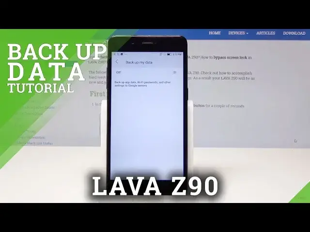 Video thumbnail for How to Enable Google Backup in LAVA Z90 - Backup Data