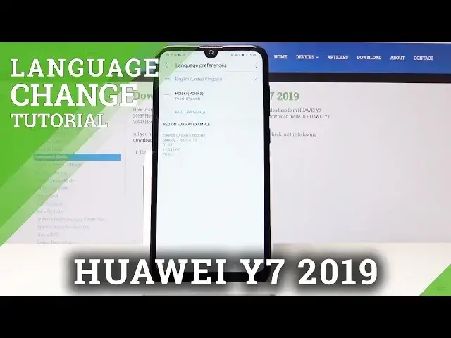 Video thumbnail for How to Change Language in HUAWEI Y7 2019 - Language Settings