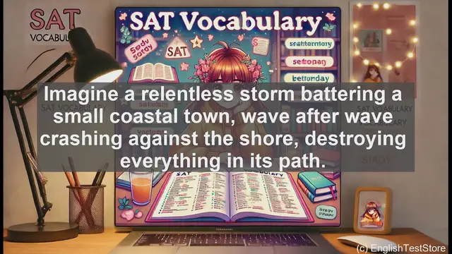 Video thumbnail for 5000 Must Know SAT Vocabulary - Merciless: Exploring the Meaning and Usage of a Powerful Word