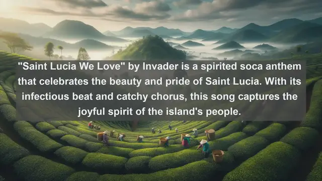 Video thumbnail for Melodic Magic of Saint Lucia: Top 10 Beautiful Songs Reflecting Caribbean Bliss
