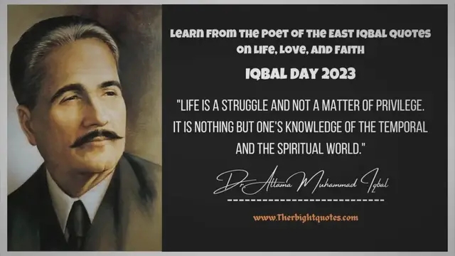 'Video thumbnail for Learn from the Poet of the East Iqbal Quotes on Life, Love, and Faith'