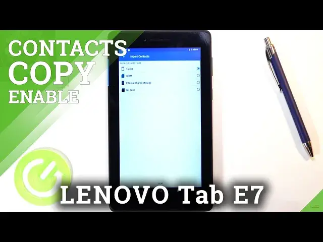 Video thumbnail for How to Copy Contacts in LENOVO Tab E7 – Transfer Phone Numbers