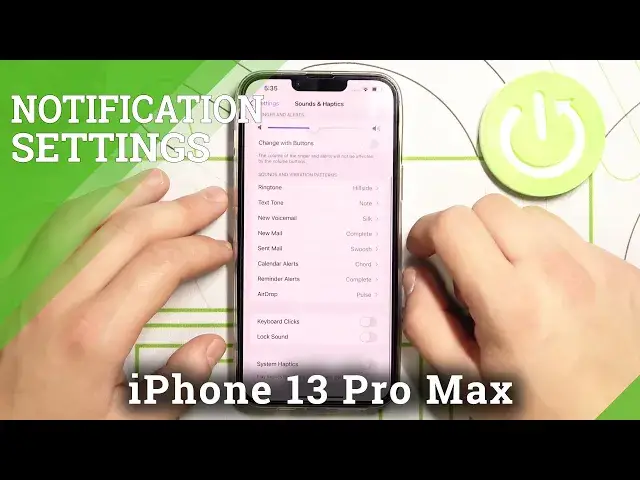 'Video thumbnail for How to Set Custom Notification Sound on iPhone 13 Pro Max – Adjust Notification Settings'