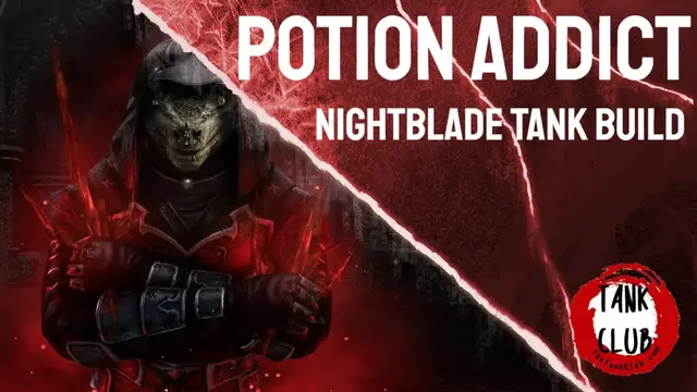Video thumbnail for 'Potion Addict' Nightblade Tank Build | Elder Scrolls Online | Deadlands