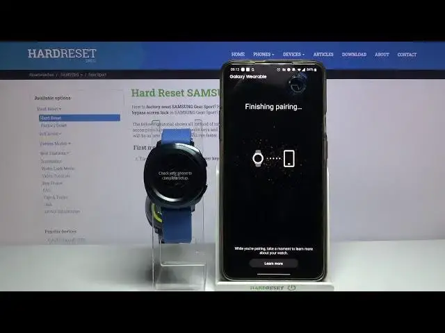 'Video thumbnail for How to Pair SAMSUNG Gear Sport with Smartphone – Bluetooth Device Connection'