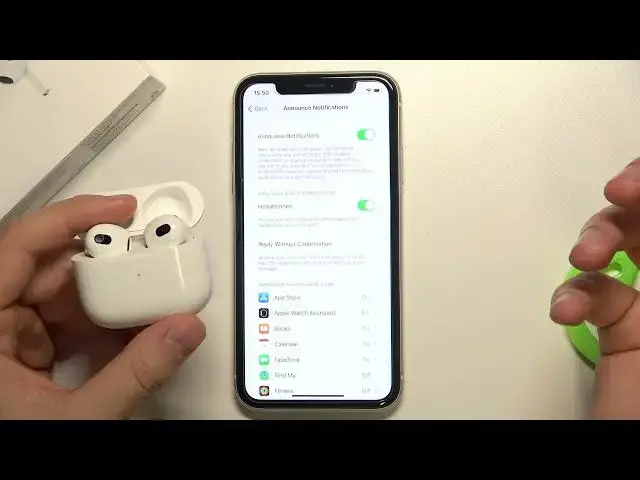 Video thumbnail for How to Enable / Disable AirPods 3 Siri Announce Notifications? Set Up Notifications on AirPods 3