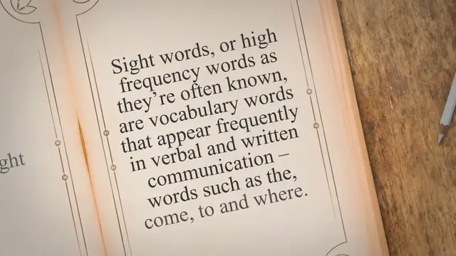 'Video thumbnail for Sight Word Poetry Pages Part 1 - English Created Resources'
